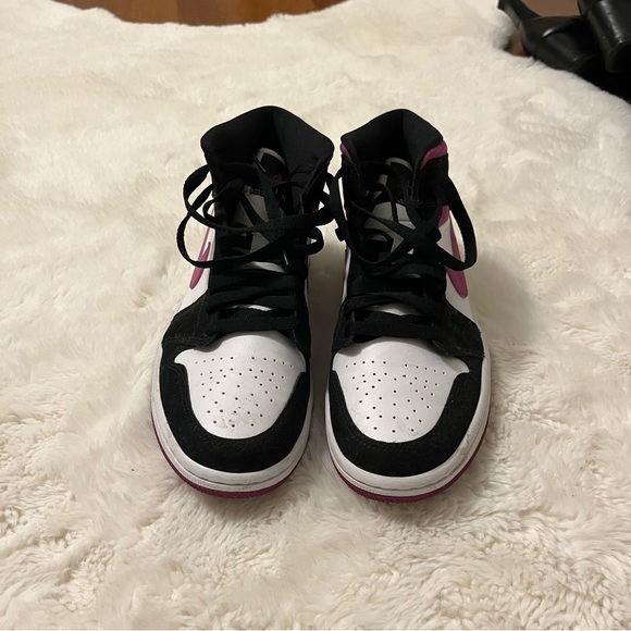 Worn Once! Air Jordan 1 Mid ‘Cactus Flower’ BQ6472-005​ - Picture 5 of 6